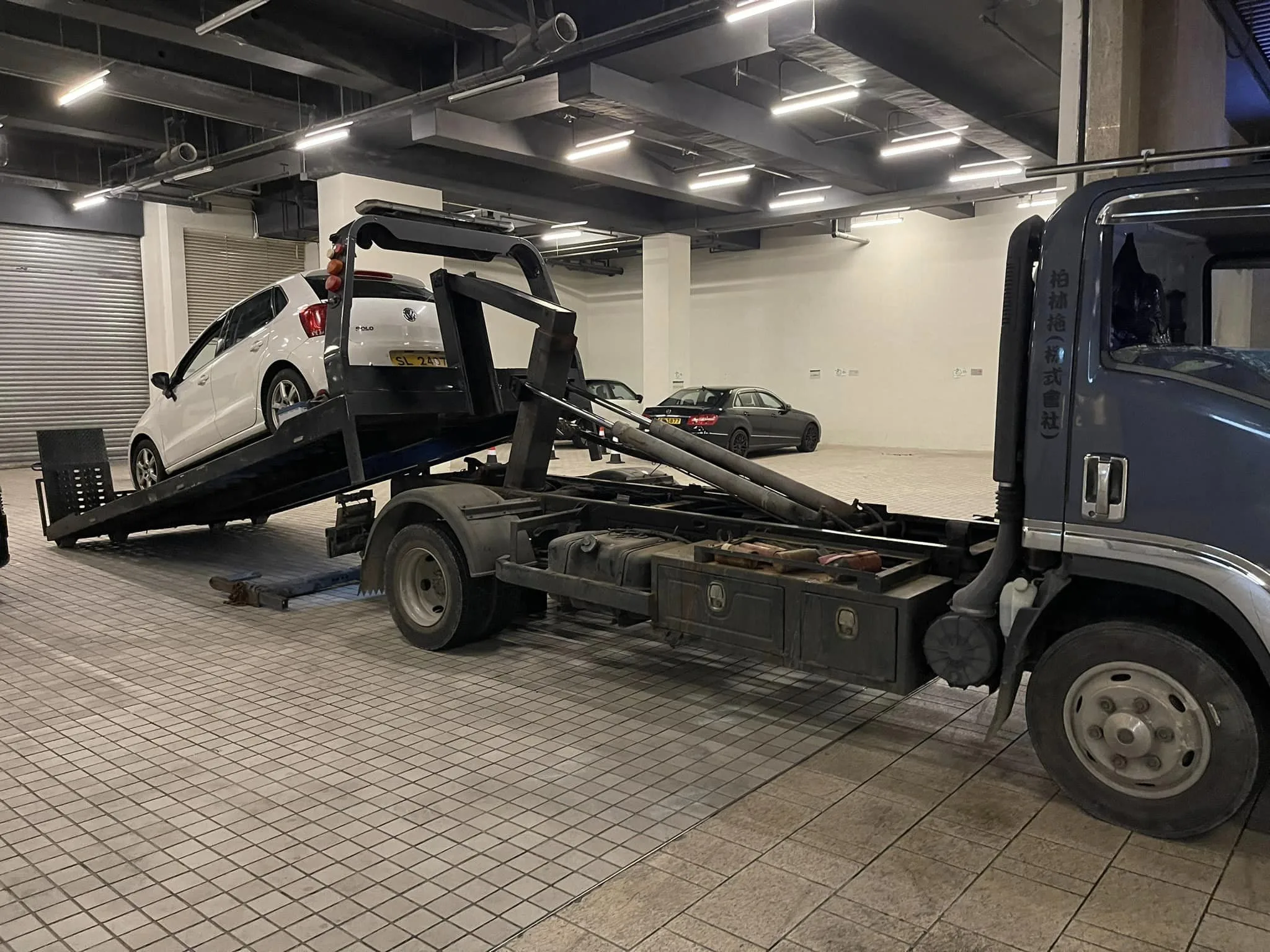 柏林劏車拖車實況相片 6
